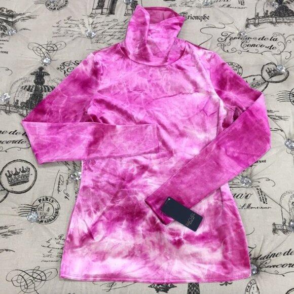 Rachel Rachel Roy Val Tie-Dyed Turtleneck Top - Picture 4 of 8